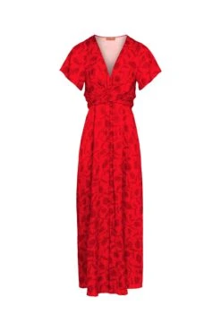 Alex Red Tulip Print Dress -New Modern Dress Sales alex red tulip print dress by kitri studio 45822199726380