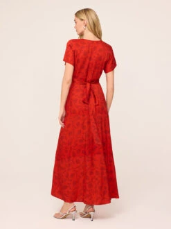 Alex Red Tulip Print Dress -New Modern Dress Sales alex red tulip print dress by kitri studio 45822205591852