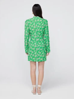 Allegra Green Floral Mini Dress -New Modern Dress Sales allegra green floral mini dress by kitri studio 40669699473708