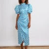 Annabelle Blue Picnic Check Dress