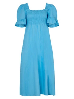 Arabella Azure Blue Midi Dress -New Modern Dress Sales arabella azure blue midi dress by kitri studio 28887728291891