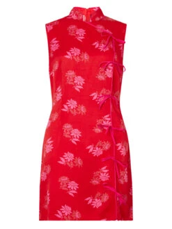 Aubrey Red Floral Mini Dress 7 Aubrey Red Floral Mini Dress -New Modern Dress Sales aubrey red floral mini dress by kitri studio 42719949553964