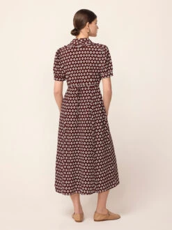 Bethany Polka Floral Tea Dress -New Modern Dress Sales bethany polka floral tea dress by kitri studio 44354813559084