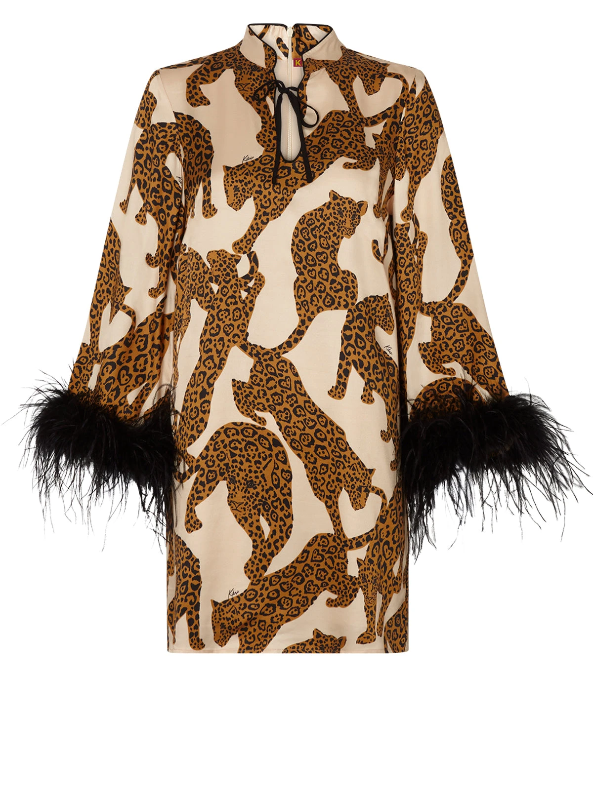 Carlotta Leopards Print Mini Dress 5 Carlotta Leopards Print Mini Dress - Image 5