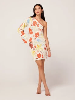 Christy Pastel Floral Knit Mini Dress -New Modern Dress Sales christy pastel floral knit mini dress by kitri studio 44980607320364