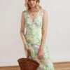 Claire Multi Floral Swirl Slip Dress