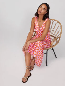 Claire Picnic Check Slip Dress -New Modern Dress Sales claire picnic check slip dress by kitri studio 41161003860268