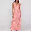 Claire Picnic Check Slip Dress