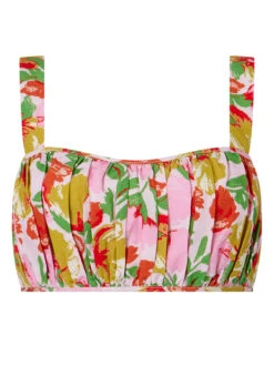 Clarice Pink Garden Floral Top -New Modern Dress Sales clarice pink garden floral top by kitri studio 43896405885228