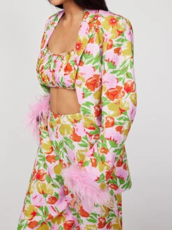 Clarice Pink Garden Floral Top -New Modern Dress Sales clarice pink garden floral top by kitri studio 43896418599212