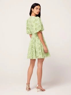 Coco Pistachio Broderie Mini Dress -New Modern Dress Sales coco pistachio broderie mini dress by kitri studio 44960685556012