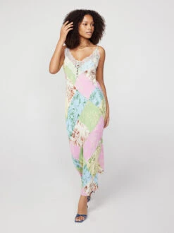 Daphne Patched Toile De Jouy Maxi Slip Dress 8 Daphne Patched Toile De Jouy Maxi Slip Dress -New Modern Dress Sales daphne patched toile de jouy maxi slip dress by kitri studio 43897075826988