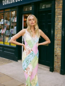 Daphne Patched Toile De Jouy Maxi Slip Dress 11 Daphne Patched Toile De Jouy Maxi Slip Dress -New Modern Dress Sales daphne patched toile de jouy maxi slip dress by kitri studio 44600632017196