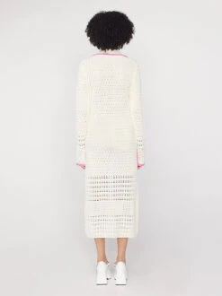 Delilah Ivory Crochet Knit Dress -New Modern Dress Sales delilah ivory crochet knit dress by kitri studio 43505421779244