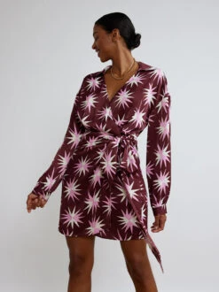 Donna Star Mini Wrap Dress 8 Donna Star Mini Wrap Dress -New Modern Dress Sales donna star mini wrap dress by kitri studio 29471435063347