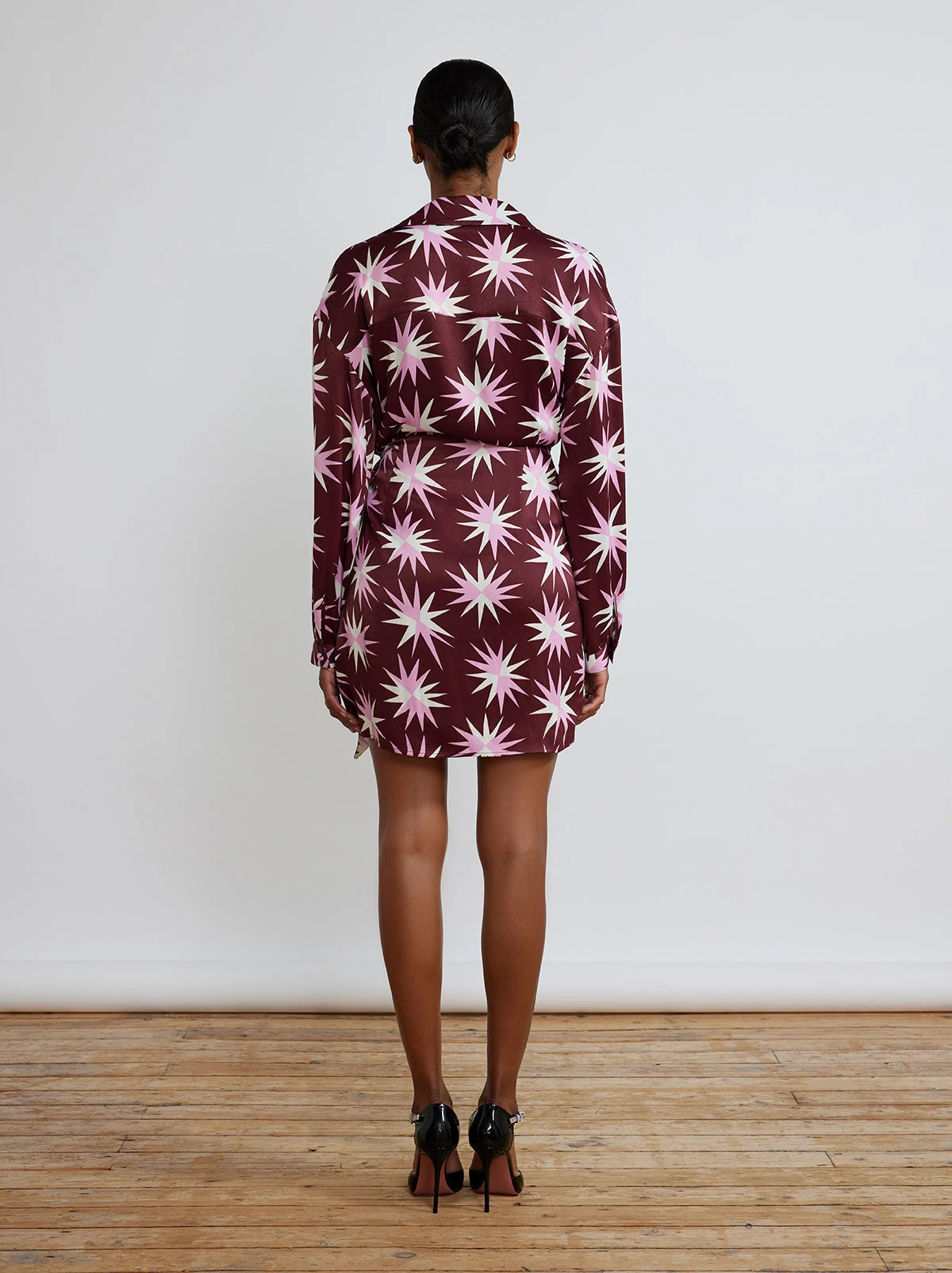 Donna Star Mini Wrap Dress 2 Donna Star Mini Wrap Dress - Image 2