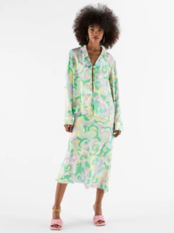 Dylan Multi Floral Swirl Skirt -New Modern Dress Sales dylan multi floral swirl skirt by kitri studio 28905104441395