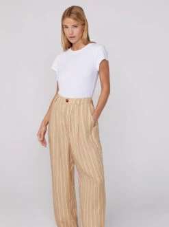 New Modern Dress Sales -New Modern Dress Sales edith camel stripe wide leg trousers by kitri studio 40260128702764