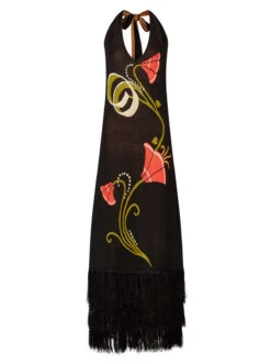 Georgia Intarsia Knit Halter Dress -New Modern Dress Sales georgia intarsia knit halter dress by kitri studio 45083002732844