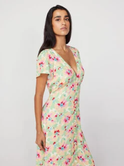 Gertrude Primrose Print Tea Dress -New Modern Dress Sales gertrude primrose print tea dress by kitri studio 44070363234604