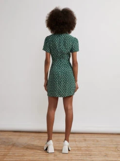 Harlow Green Ditsy Floral Mini Dress -New Modern Dress Sales harlow green ditsy floral mini dress by kitri studio 28887767056435