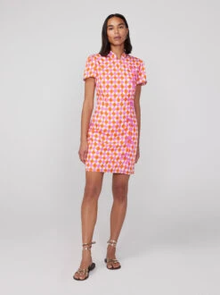Harlow Picnic Check Mini Dress