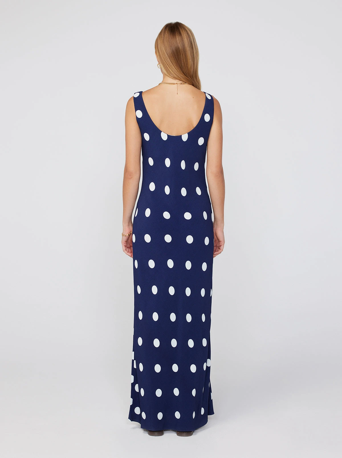 Hera Navy Polka Dot Dress 4 Hera Navy Polka Dot Dress - Image 4