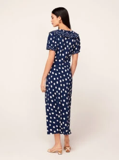 Hilda Mixed Polka Dot Midi Dress -New Modern Dress Sales hilda mixed polka dot midi dress by kitri studio 44071291289900