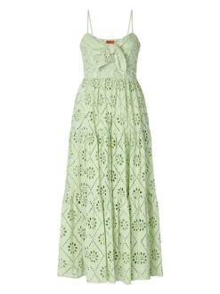Immy Pistachio Broderie Midi Dress -New Modern Dress Sales immy pistachio broderie midi dress by kitri studio 44960716030252