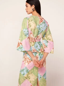 Irene Patched Toile De Jouy Top -New Modern Dress Sales irene patched toile de jouy top by kitri studio 45147356332332