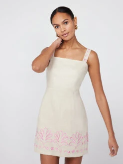Ivy Embroidered Mini Dress -New Modern Dress Sales ivy embroidered mini dress by kitri studio 41291080270124