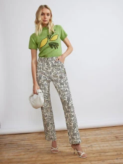 Janice Mono Geo Trousers