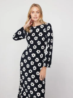 Keira Black Tiled Floral Maxi Dress -New Modern Dress Sales keira black tiled floral maxi dress by kitri studio 44072426242348