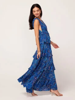 Laetitia Midnight Constellation Print Maxi Dress -New Modern Dress Sales laetitia midnight constellation print maxi dress by kitri studio 45097861841196