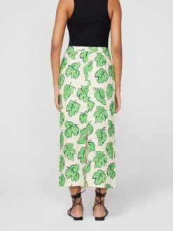 Laurel Green Vine Leaf Skirt -New Modern Dress Sales laurel green vine leaf skirt by kitri studio 44072516190508