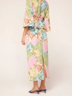 Laurel Patched Toile De Jouy Skirt -New Modern Dress Sales laurel patched toile de jouy skirt by kitri studio 44072614854956