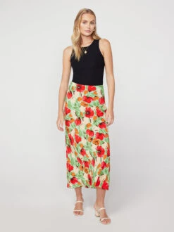 Layla Green Garden Floral Skirt -New Modern Dress Sales layla green garden floral skirt by kitri studio 43896785174828