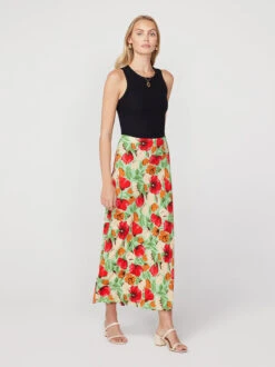 Layla Green Garden Floral Skirt -New Modern Dress Sales layla green garden floral skirt by kitri studio 43896785207596