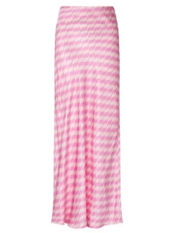 Layla Pink Wavy Tile Skirt -New Modern Dress Sales layla pink wavy tile skirt by kitri studio 40260490527020