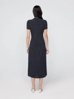 Leia Black Polka Dot Midi Dress 8 Leia Black Polka Dot Midi Dress -New Modern Dress Sales leia black polka dot midi dress by kitri studio 40528305422636