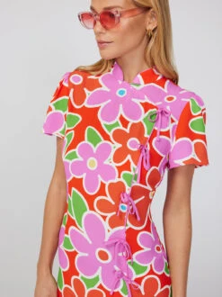 Leia Floral Print Midi Dress -New Modern Dress Sales leia floral print midi dress by kitri studio 41160789328172