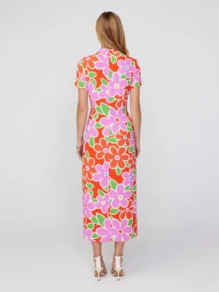 Leia Floral Print Midi Dress -New Modern Dress Sales leia floral print midi dress by kitri studio 41160789360940