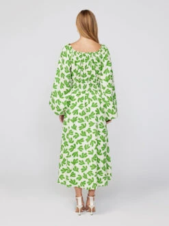 Luella Leaf Print Midi Dress -New Modern Dress Sales luella leaf print midi dress by kitri studio 41268077363500