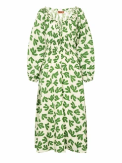 Luella Leaf Print Midi Dress -New Modern Dress Sales luella leaf print midi dress by kitri studio 41349241012524