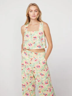 Maeve Primrose Print Top