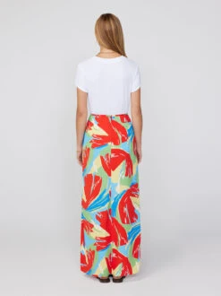 Mali Abstract Print Maxi Skirt -New Modern Dress Sales mali abstract print midi skirt by kitri studio 41299048988972