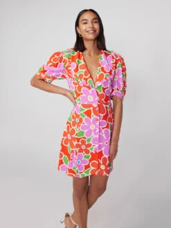 Marta Floral Print Mini Dress -New Modern Dress Sales marta floral print mini dress by kitri studio 41160814756140