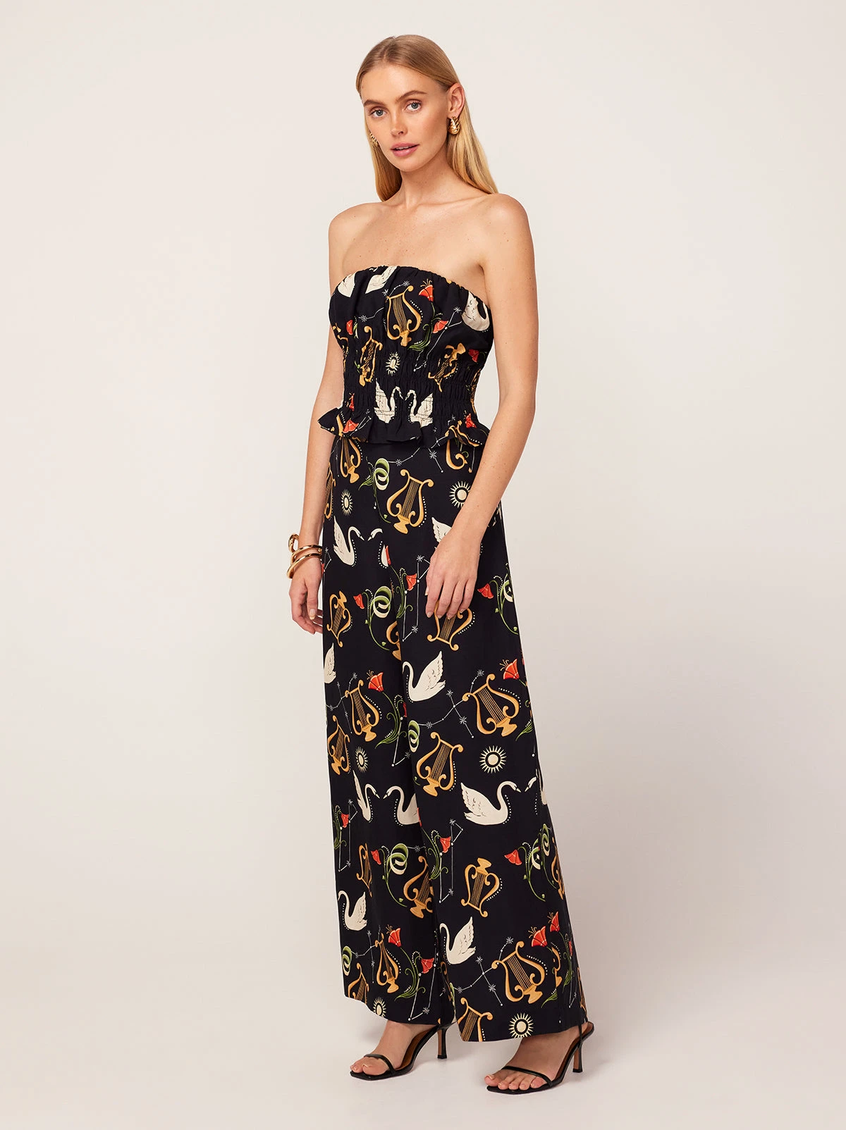 Martha Black Cygnus And Lyra Print Top 3 Martha Black Cygnus And Lyra Print Top - Image 3