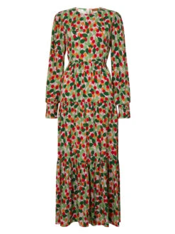 Nicole Multi Cherry Maxi Dress -New Modern Dress Sales nicole multi cherry maxi dress by kitri studio 40260672487724