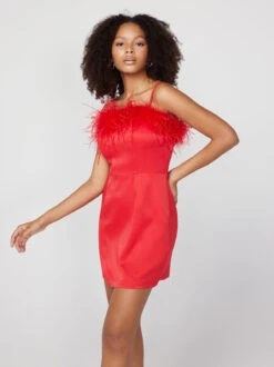 Nola Red Mini Dress -New Modern Dress Sales nola red mini dress by kitri studio 42460324823340